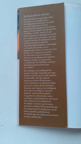 Inteligencia social: la nueva ciencia de las re...