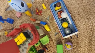 Lote Playmobil 123: Casa, Barco, Autobús, Cohete