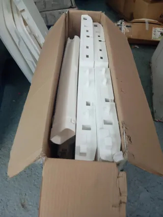 Mesa Comedor Extensible Exterior Blanca