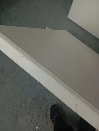 Mesa Comedor Extensible Exterior Blanca