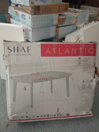 Mesa Comedor Extensible Exterior Blanca