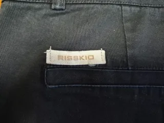 Pantaloni dritti neri donna