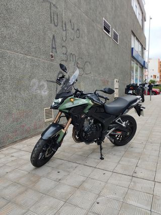 Honda CB500X Adventure Negra/Verde