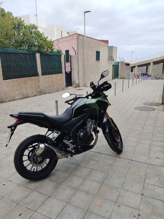 Honda CB500X Adventure Negra/Verde