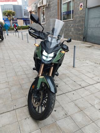 Honda CB500X Adventure Negra/Verde