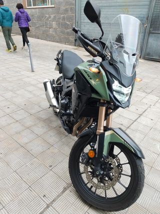 Honda CB500X Adventure Negra/Verde