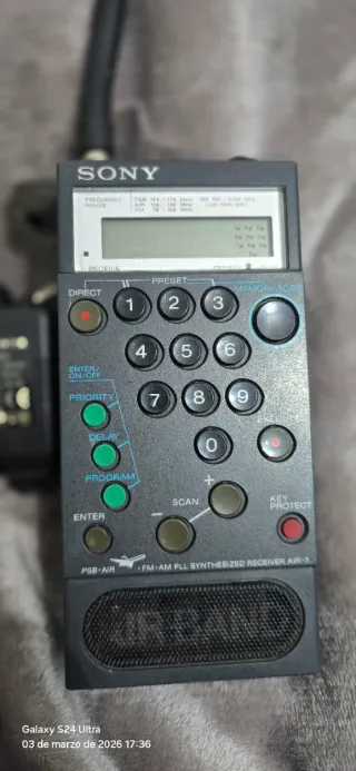Radio Sony Air 7