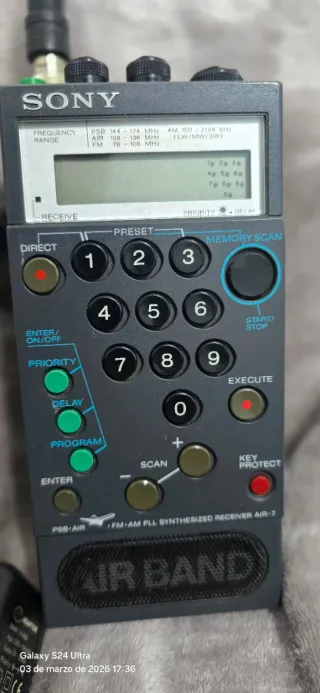 Radio Sony Air 7