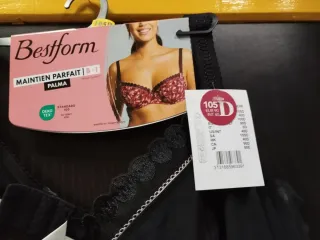 Sujetador Bestform 105D Negro