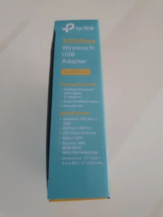 Adaptador USB Wi-Fi TP-Link 300Mbps