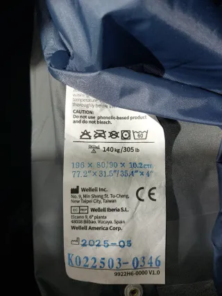 Colchón antiescaras Wellall