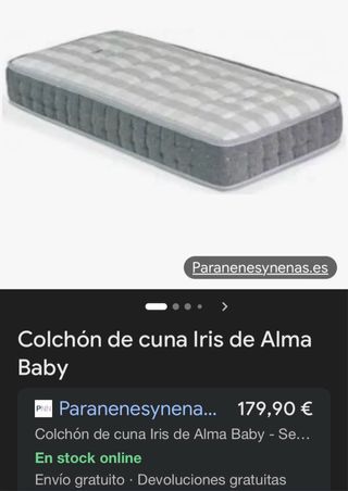 Colchón cuna Alma Baby