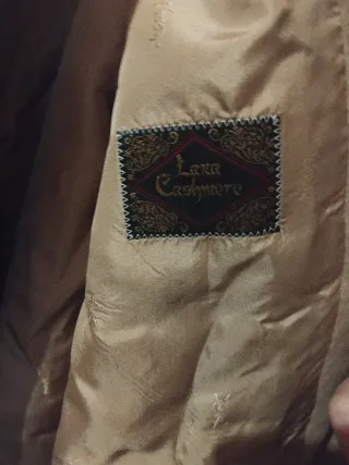 Cappotto Lana Cashmere Yves Saint Laurent Beige