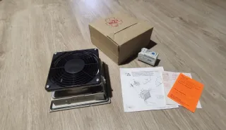 Ventilador extractor con filtro y termostato