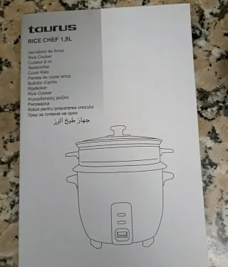 Olla Arrocera Vaporera Taurus Rice Chef