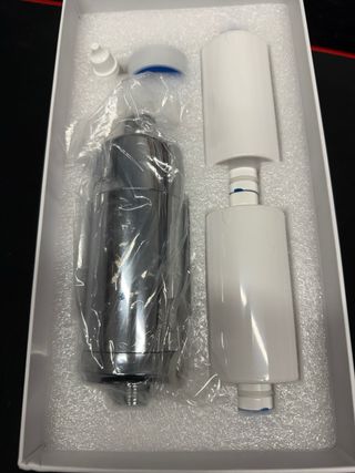 Filtro de ducha metálico