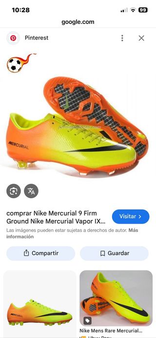 Zapatillas Nike Mercurial Victory 4 TF