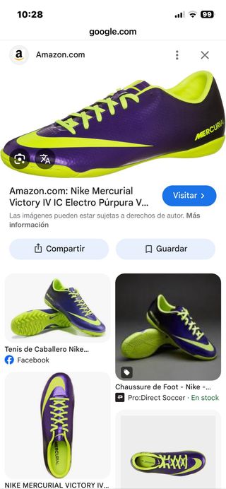 Zapatillas Nike Mercurial Victory 4 TF