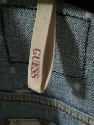 Cazadora tejana Guess azul