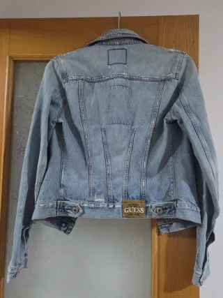 Cazadora tejana Guess azul