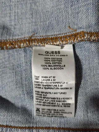 Cazadora tejana Guess azul