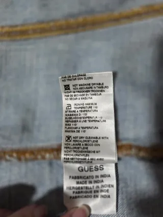 Cazadora tejana Guess azul