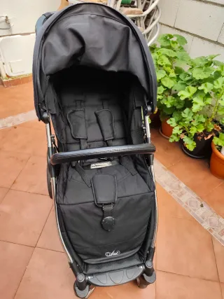 Silla de paseo negra