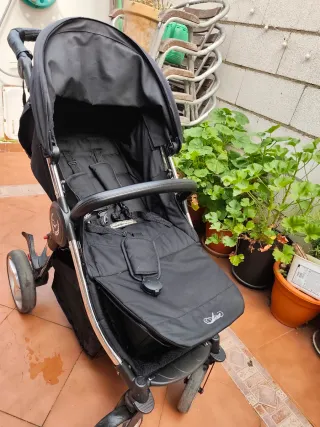 Silla de paseo negra