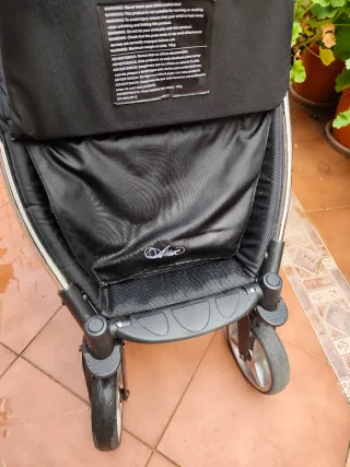 Silla de paseo negra