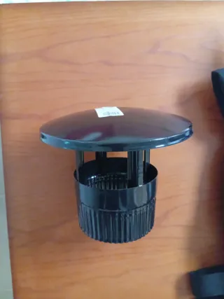 Sombrerete para tubo de 120mm de diámetro
