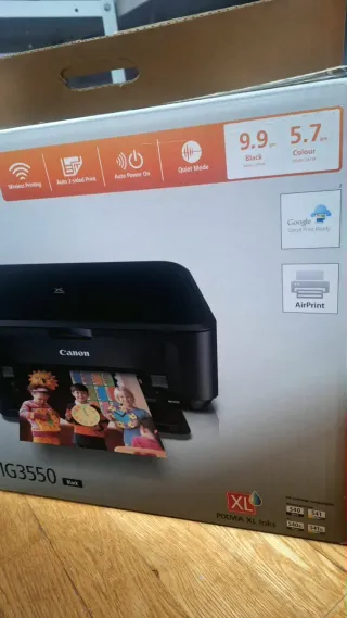 Impresora Canon PIXMA MG3550 Negra