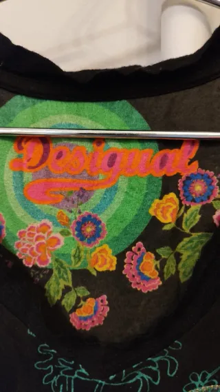 Camiseta Desigual Talla S Multicolor