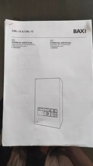 Caldera Eléctrica Baxi CML-15