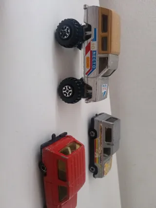 Lote 3 Coches Juguete Todoterreno