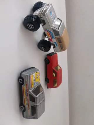 Lote 3 Coches Juguete Todoterreno