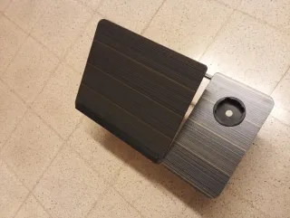 Mesita para cama/sofá madera y metal