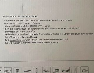 Binario per Tende Motorizzate ABALON