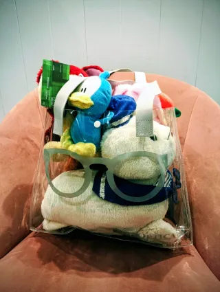 Bolsa transparente regala a tus niños