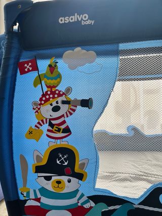 Cuna de viaje Asalvo piratas