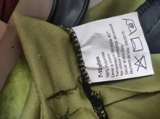 Disfraz Monstruo Verde Musculoso Niño Talla M