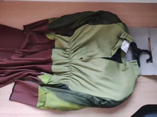 Disfraz Monstruo Verde Musculoso Niño Talla M