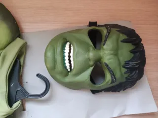 Disfraz Monstruo Verde Musculoso Niño Talla M