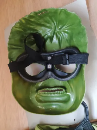 Disfraz Monstruo Verde Musculoso Niño Talla M