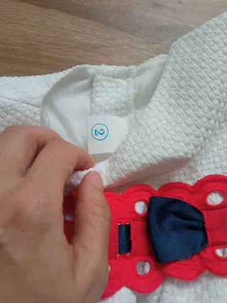 Vestido niña talla 2 años