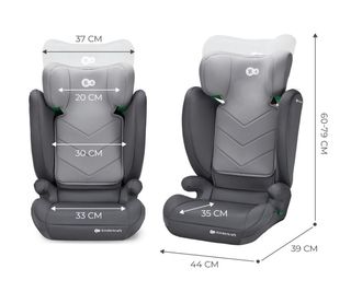 PRECINTADA - Silla de coche Kinderkraft Grupo 2/3