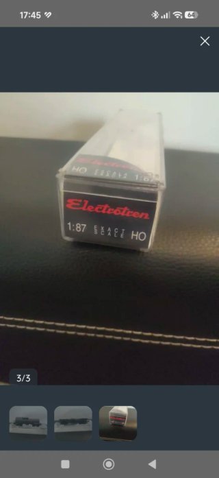 Lote de 3 Maqueta tren HO 1:87
