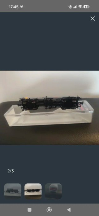 Lote de 3 Maqueta tren HO 1:87