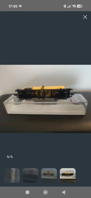 Lote de 3 Maqueta tren HO 1:87