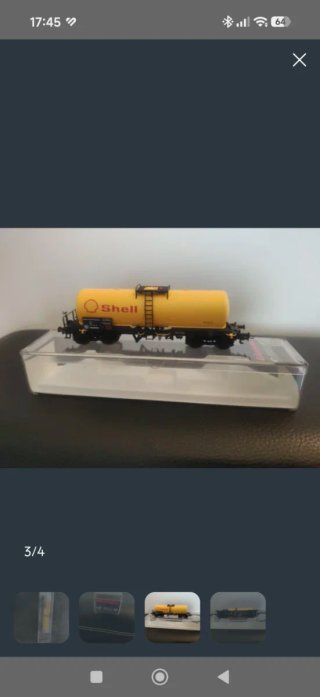 Lote de 3 Maqueta tren HO 1:87