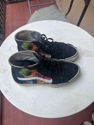 Botitas Vans Talle 37 Multicolor